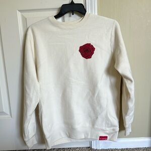 THE MARATHON Red Rose Crewneck